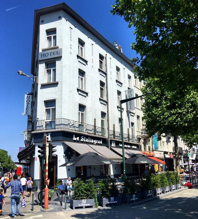 Hotel Stalingrad Brussel Buitenkant foto